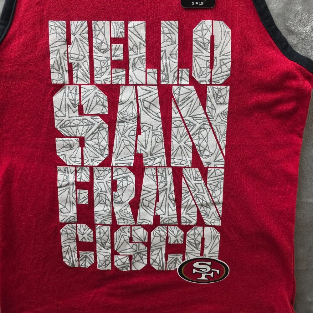 49ers Girls XL Tank Top NWT - Picture 3 of 10